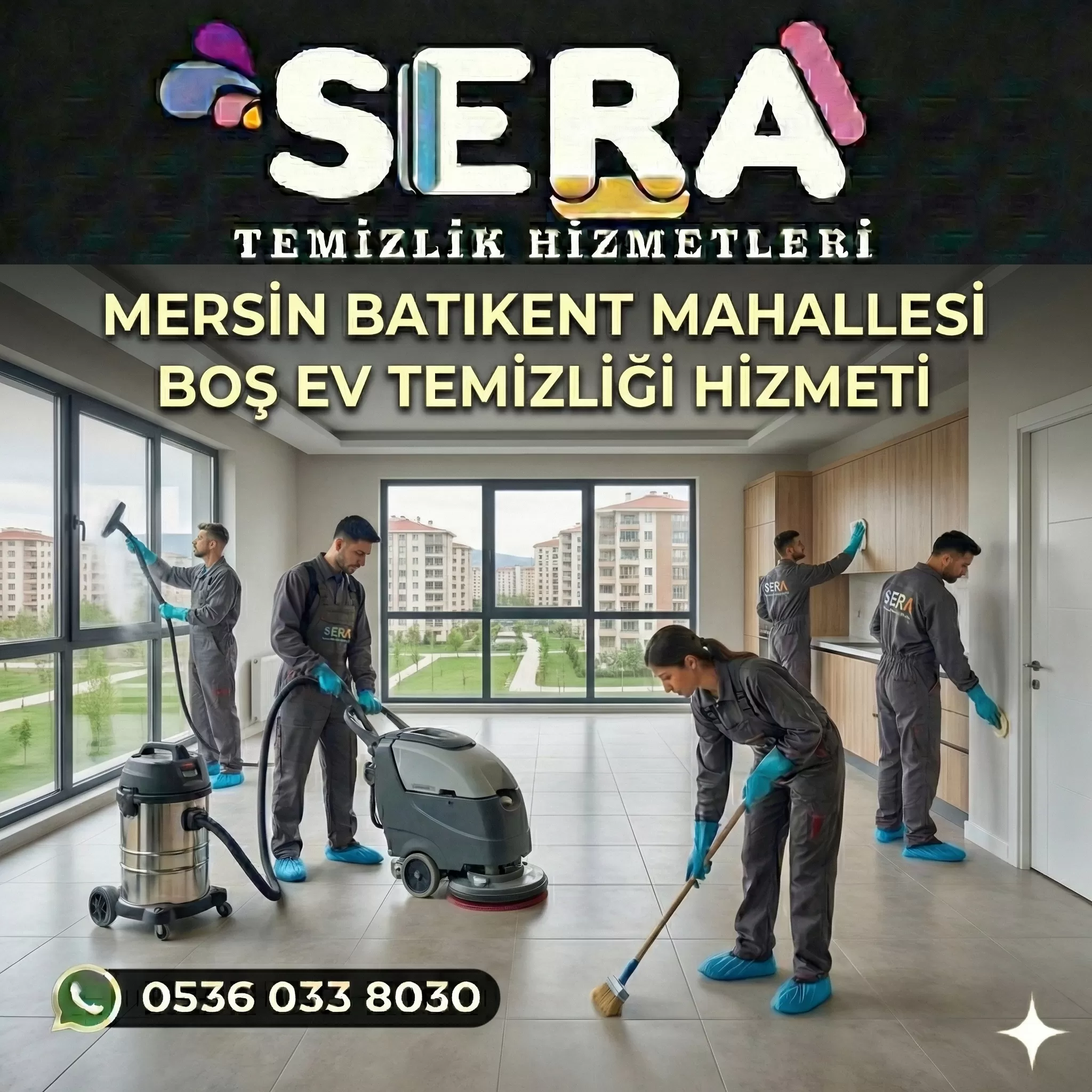 Mersin Batıkent Mahallesi Boş Ev Temizliği