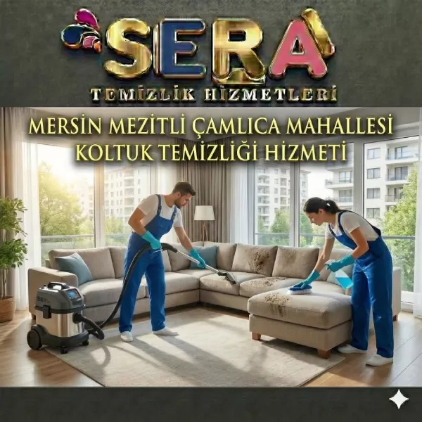 Mersin Mezitli Çamlıca Mahallesi Koltuk Temizliği