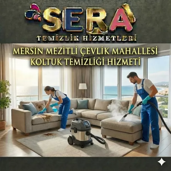 Mersin Mezitli Çevlik Koltuk Temizliği