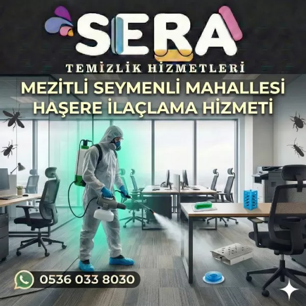 Mersin Mezitli Seymenli Mahallesi Haşere İlaçlama Hizmeti