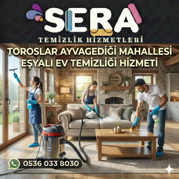 Mersin Toroslar Ayvagediği Mahallesi Eşyalı Ev Temizliği Hizmeti