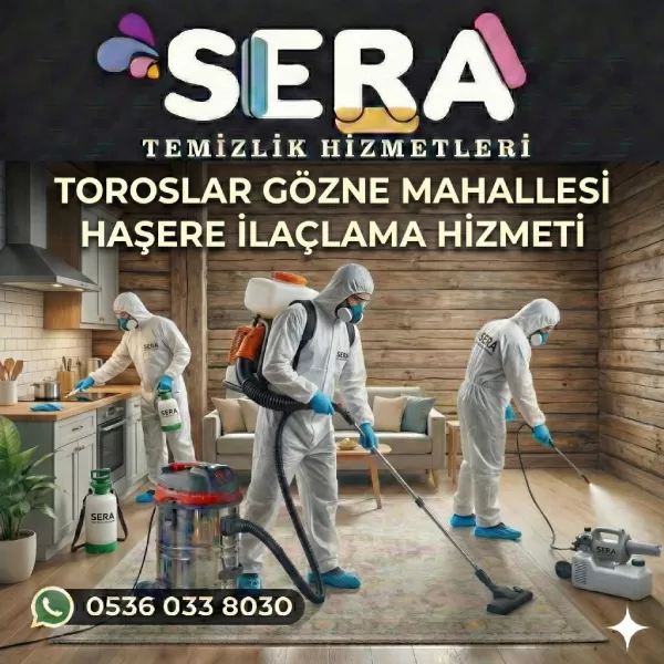 Mersin Toroslar Gözne Mahallesi Haşere İlaçlama Hizmeti