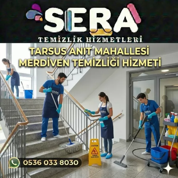 Mersin Anıt Mahallesi Merdiven Temizliği Hizmeti