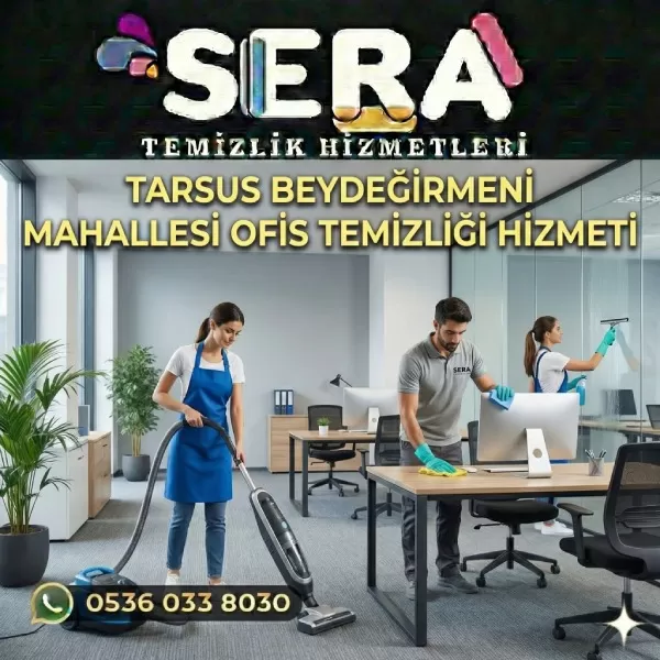 Mersin Beydeğirmeni Mahallesi Ofis Temizliği Hizmeti